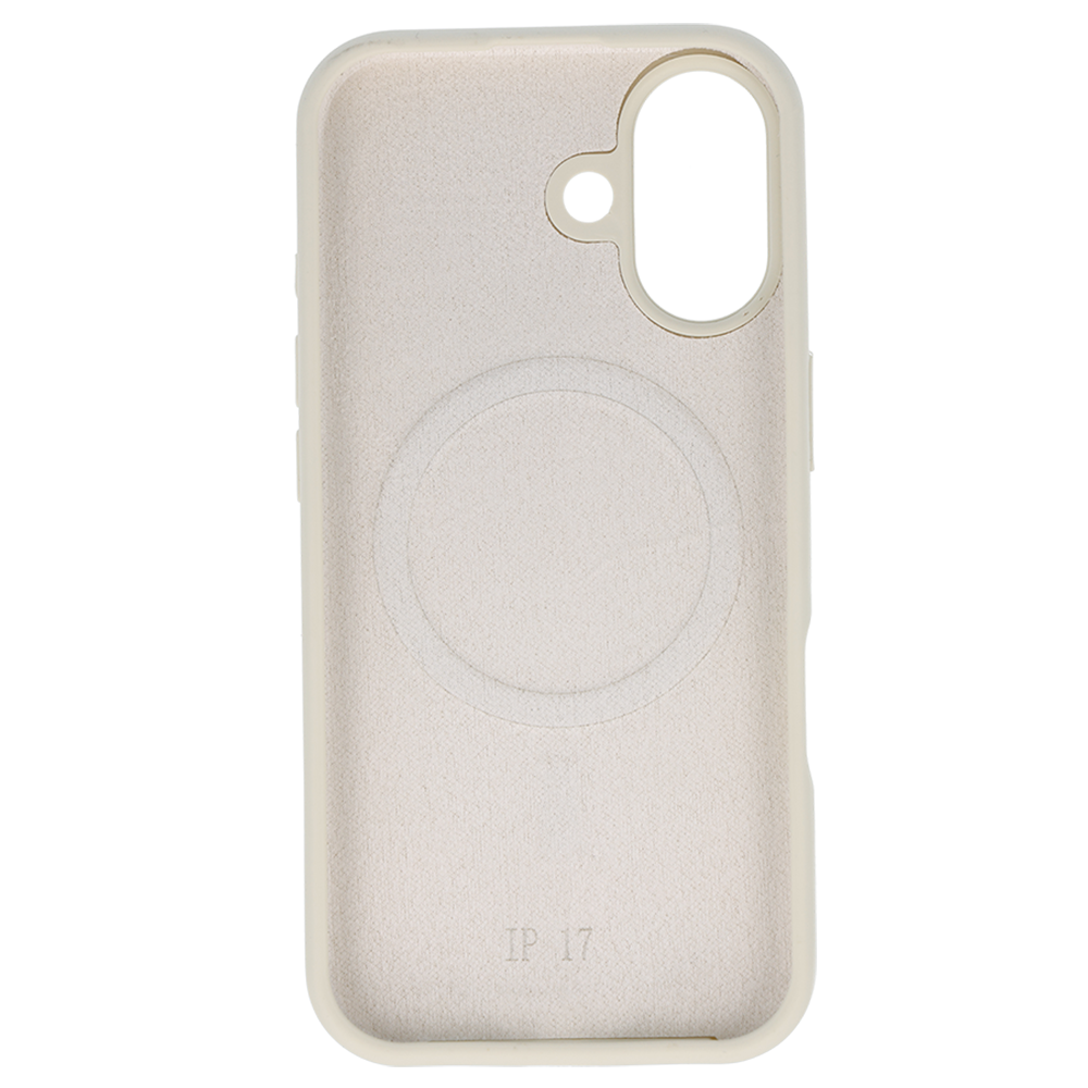 Kryt MagSafe Slim Silicone pro Apple iPhone 17 stone