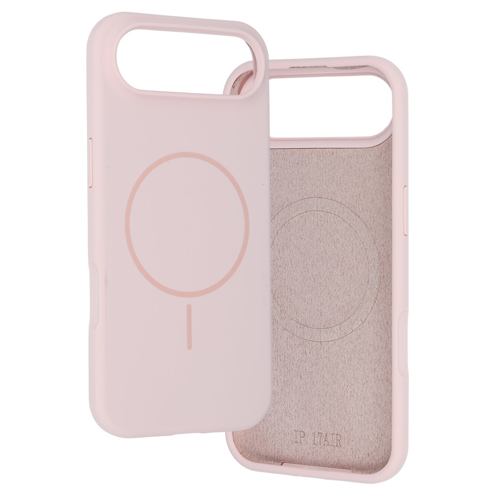 Kryt MagSafe Slim Silicone pro Apple iPhone 17 Air , barva růžová