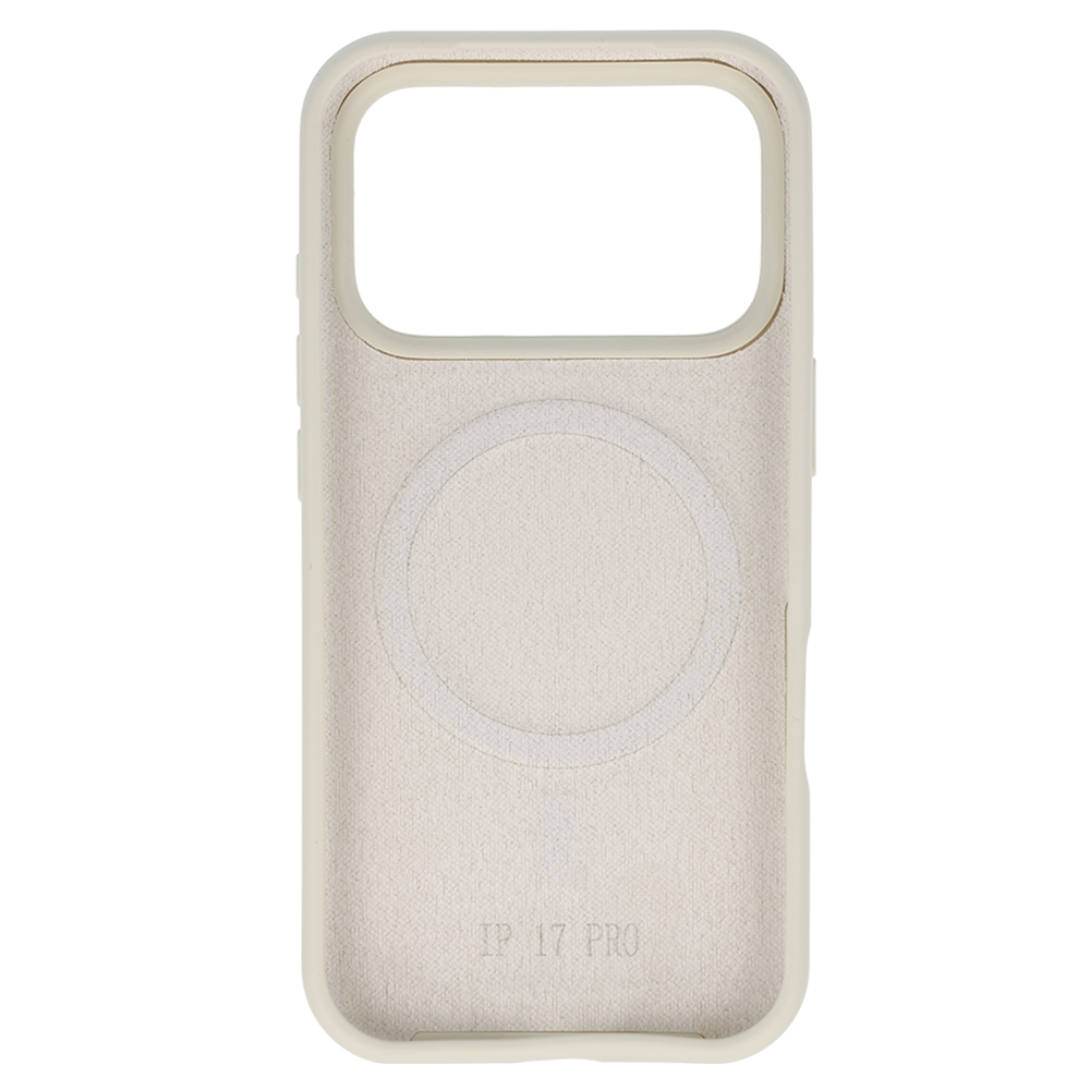 Kryt MagSafe Slim Silicone pro Apple iPhone 17 Pro stone