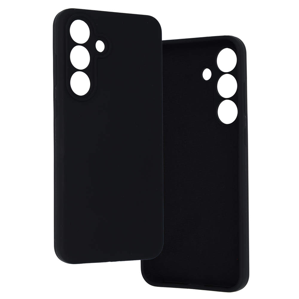 Kryt Silicone Lite pro Samsung Galaxy S25 FE , barva černá