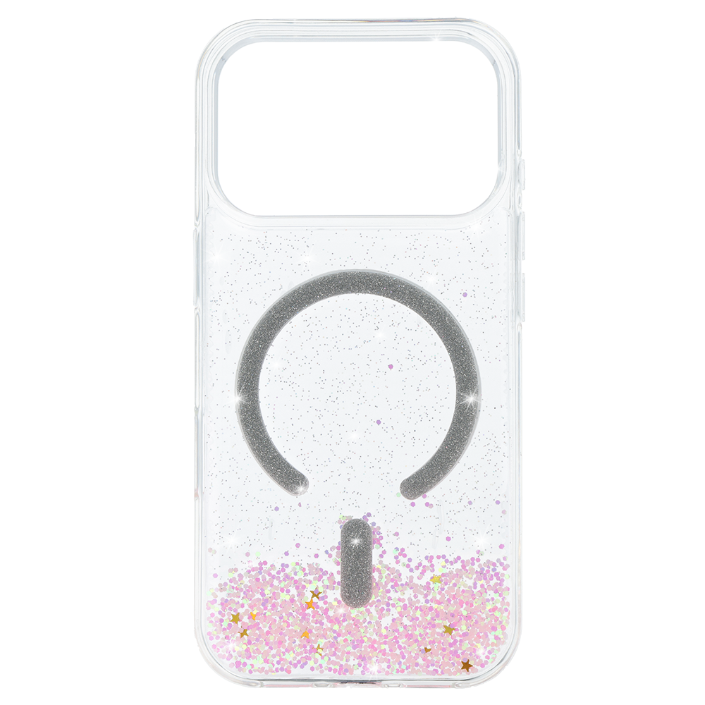 Tel Protect Moonlite Magsafe Case for Apple iPhone 17 Pro Max , barva růžová clear