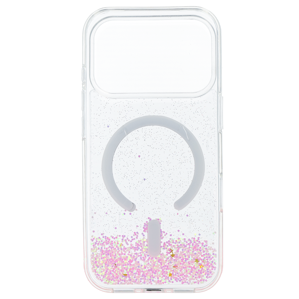 Tel Protect Moonlite Magsafe Case for Apple iPhone 17 Pro , barva růžová clear