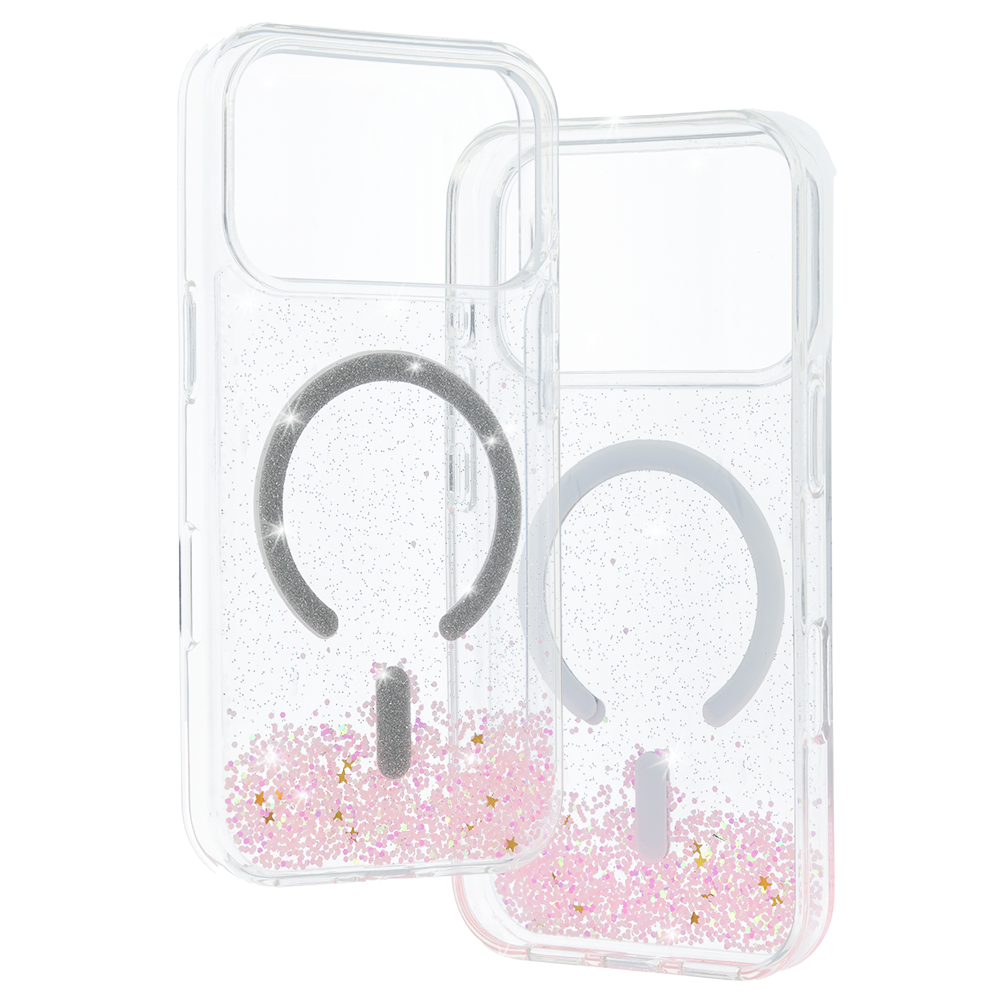 Tel Protect Moonlite Magsafe Case for Apple iPhone 17 Pro , barva růžová clear