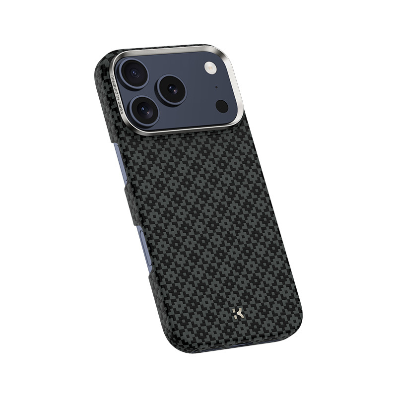 Benks Magnetic Armor Air Armor Grid Kevlar Case Metal Frame 600D (B070) for Apple iPhone 17 Pro Max , barva černá