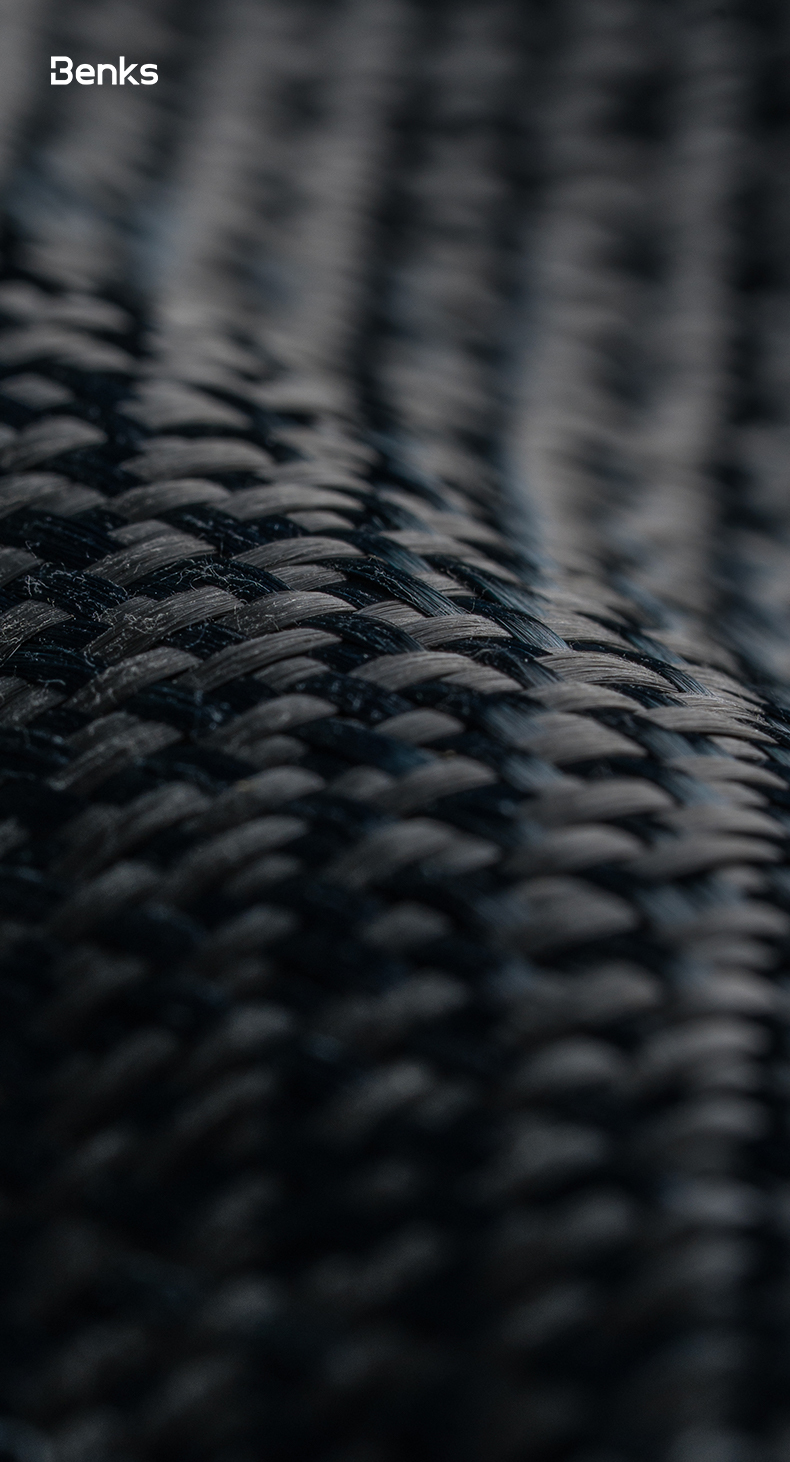 Benks Magnetic Armor Air Armor Grid Kevlar Case Metal Frame 600D (B070) for Apple iPhone 17 Pro Max , barva černá