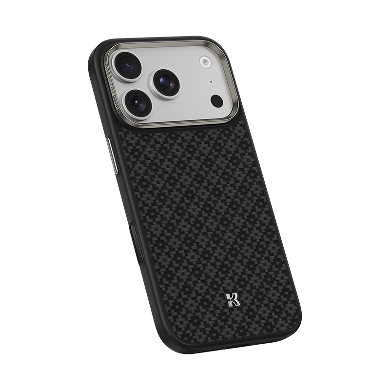 Benks Magnetic Armor Pro Armor Grid Kevlar Case Metal Frame 600D (Y069) for Apple iPhone 17 Pro , barva černá