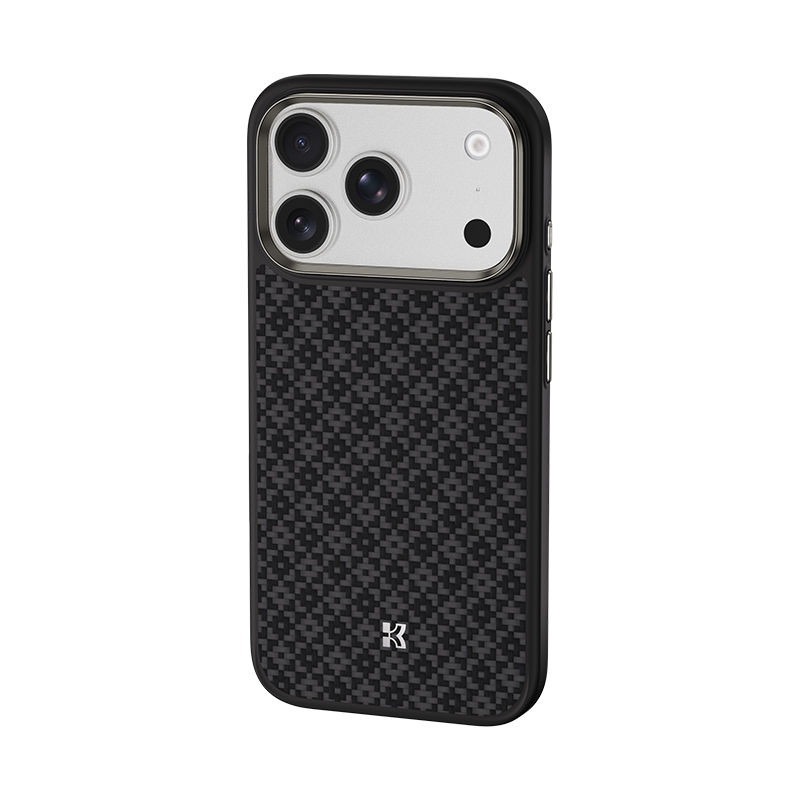 Benks Magnetic Armor Pro Armor Grid Kevlar Case Metal Frame 600D (Y069) for Apple iPhone 17 Pro , barva černá