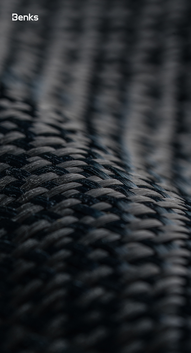 Benks Magnetic Armor Pro Armor Grid Kevlar Case Metal Frame 600D (Y069) for Apple iPhone 17 Pro , barva černá