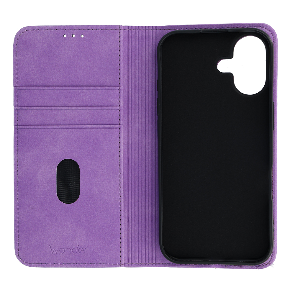 Knížkové pouzdro Wonder Smart pro Apple iPhone 17 lavender