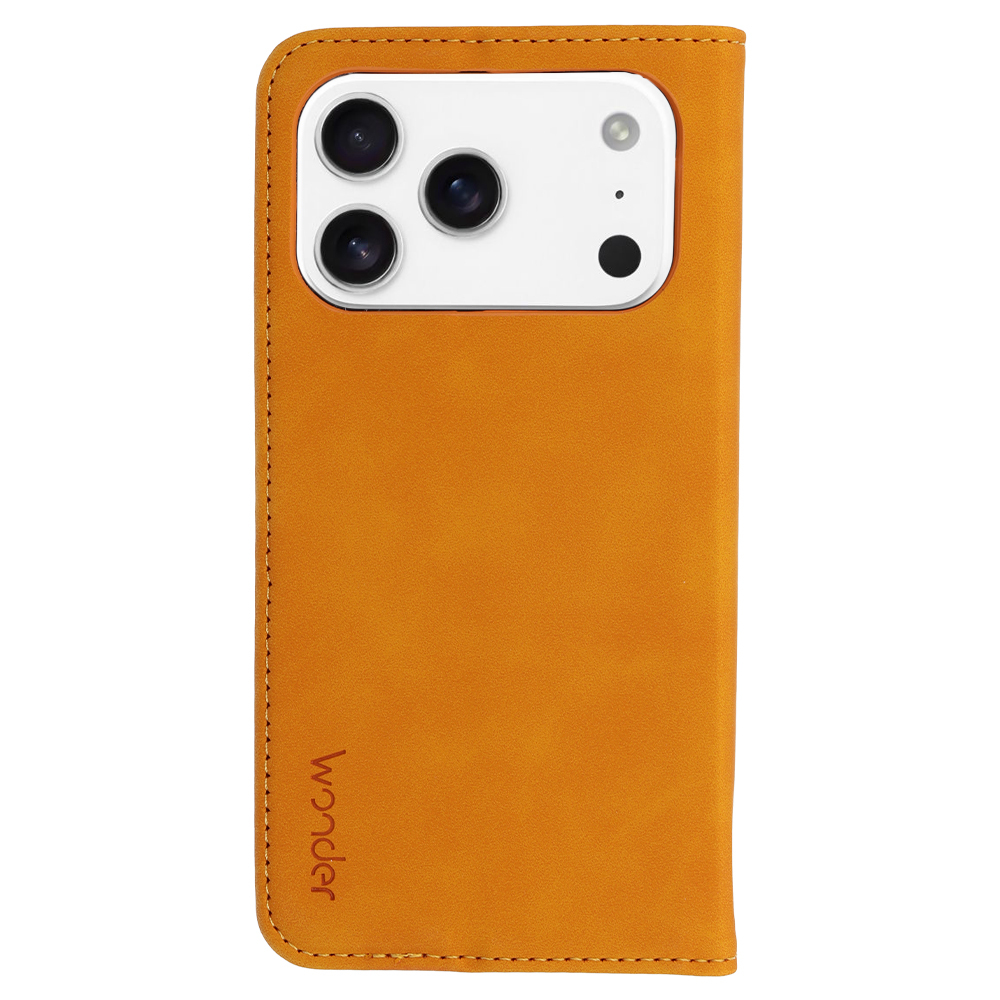 Knížkové pouzdro Wonder Smart pro Apple iPhone 17 Pro cosmic orange