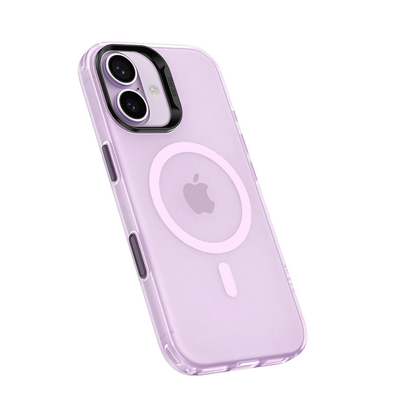 Benks Magnetic Lucid Armor Case (C067) for Apple iPhone 17 , barva fialová (Camera Control Button)