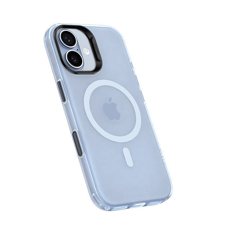 Benks Magnetic Lucid Armor Case (C067) for Apple iPhone 17 , barva modrá (Camera Control Button)