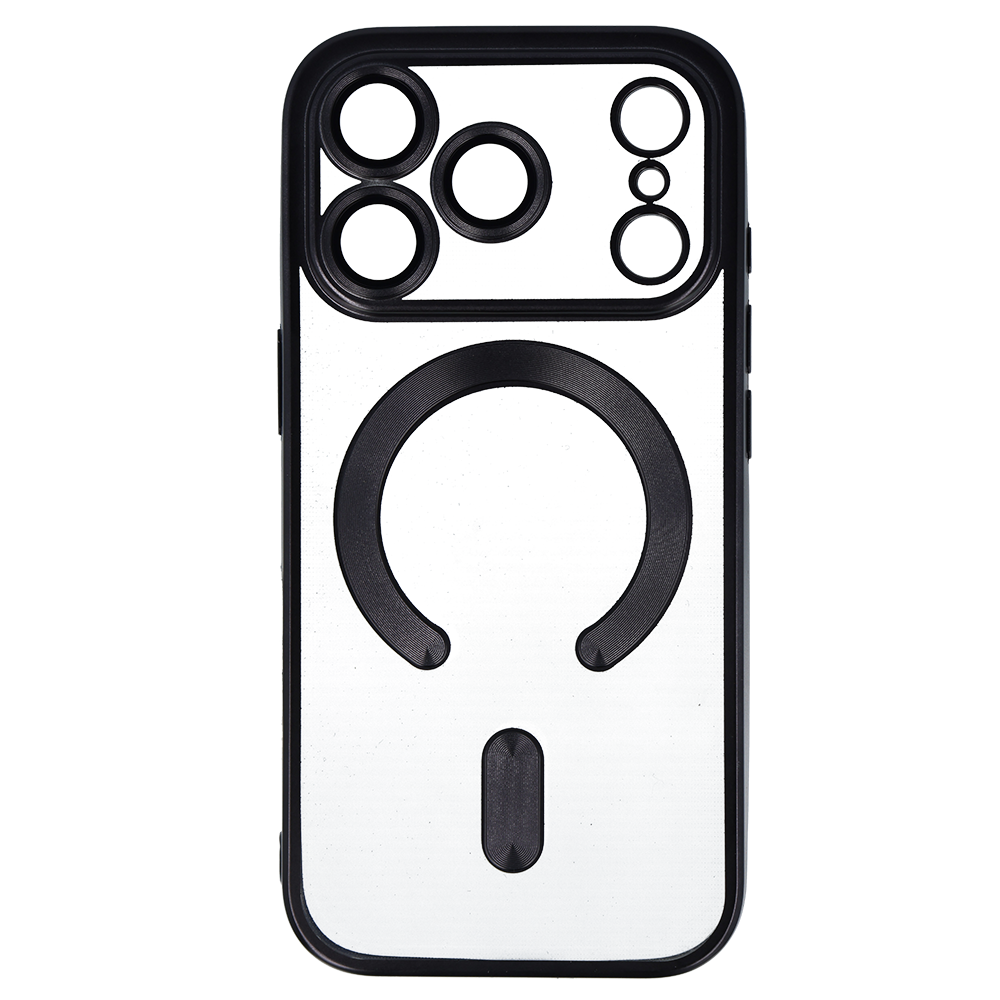 Kryt Metallic Magsafe pro Apple iPhone 17 Pro Max , barva černá