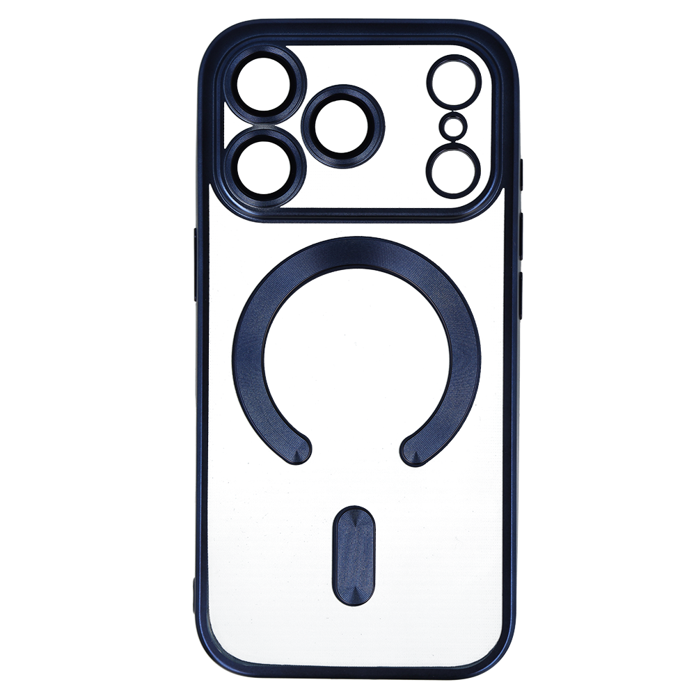 Kryt Metallic Magsafe pro Apple iPhone 17 Pro Max , barva modrá