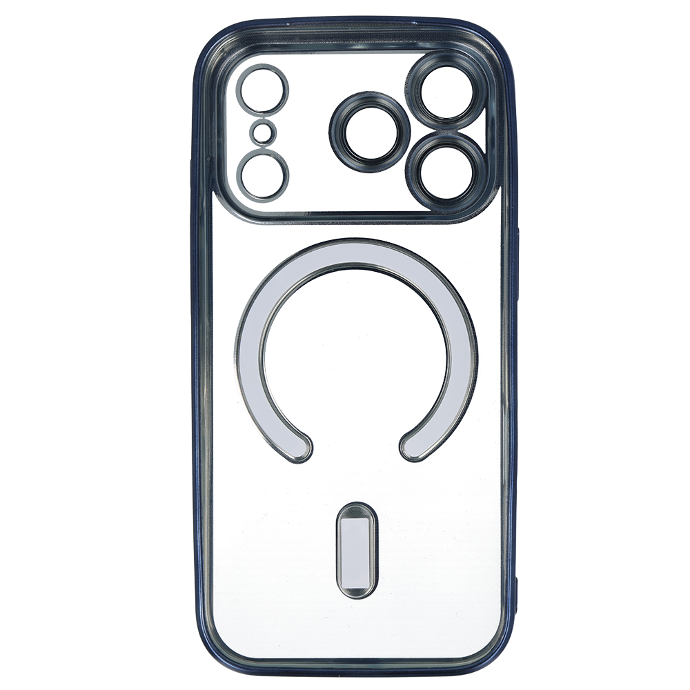 Kryt Metallic Magsafe pro Apple iPhone 17 Pro Max , barva modrá