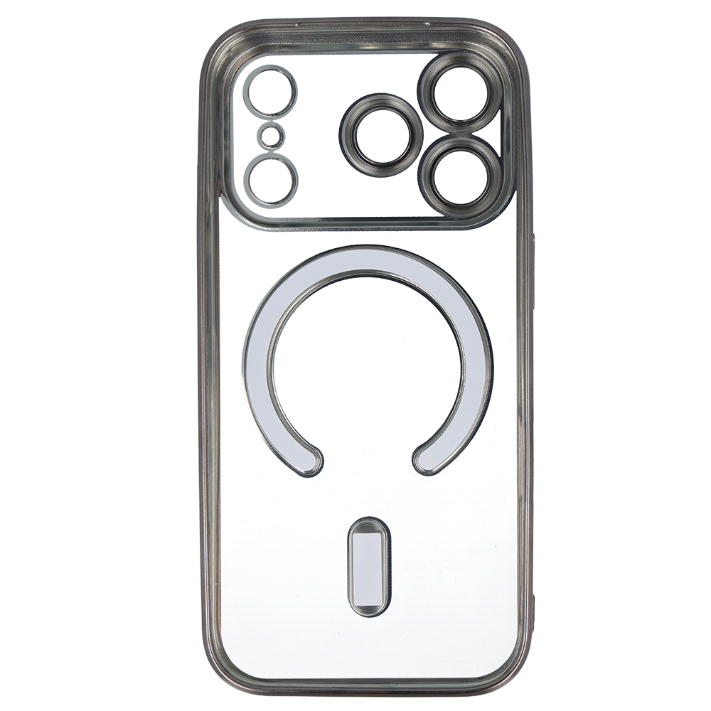 Kryt Metallic Magsafe pro Apple iPhone 17 Pro Titanium