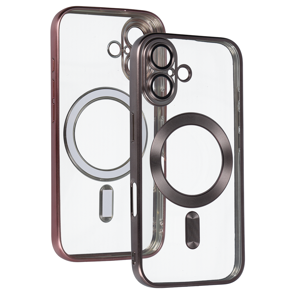Kryt Metallic Magsafe pro Apple iPhone 17 Titanium