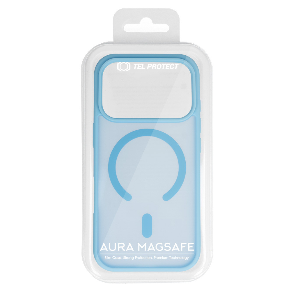 Kryt Aura Matte MagSafe pro Apple iPhone 17 Pro Max , barva modrá