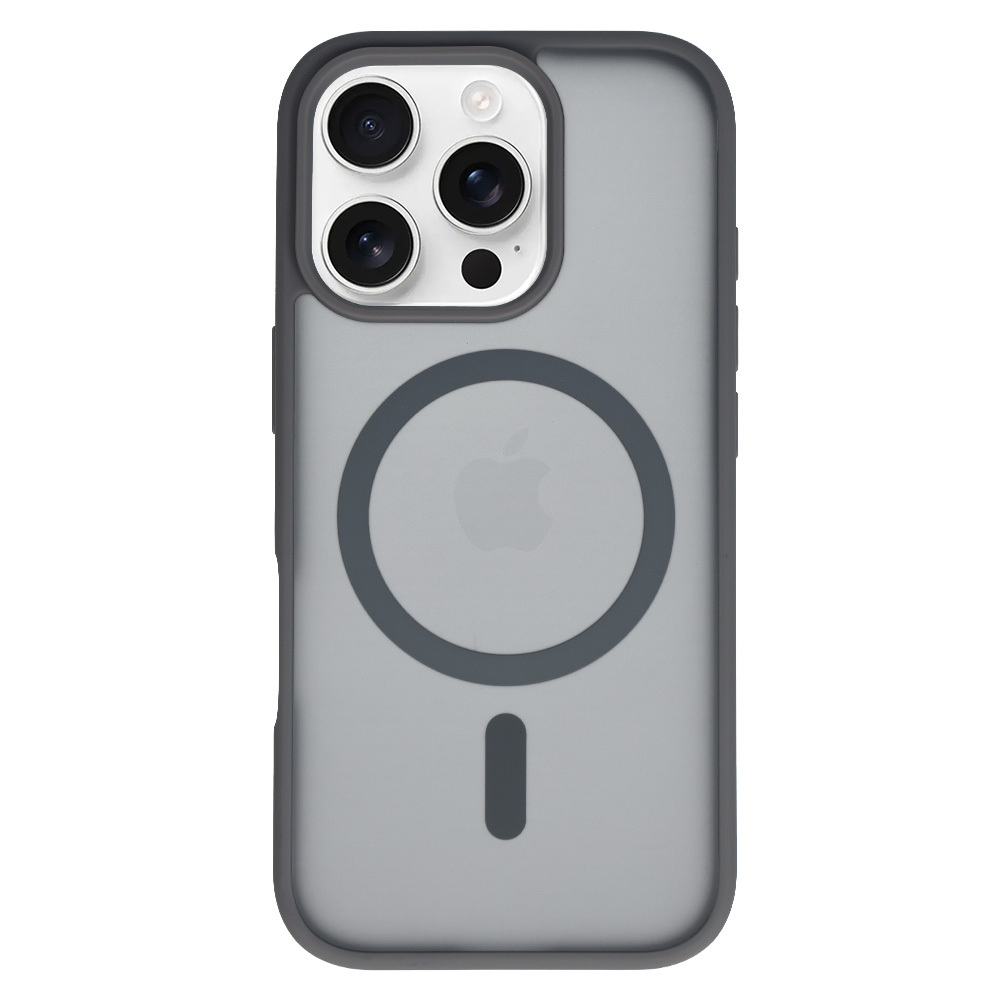 Kryt Aura Matte MagSafe pro Apple iPhone 15 , barva šedá