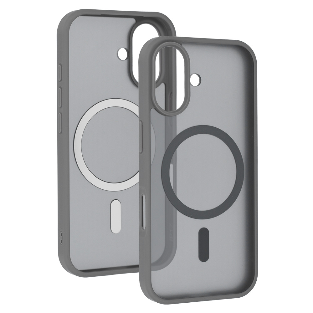 Kryt Aura Matte MagSafe pro Apple iPhone 17 Air steel , barva šedá