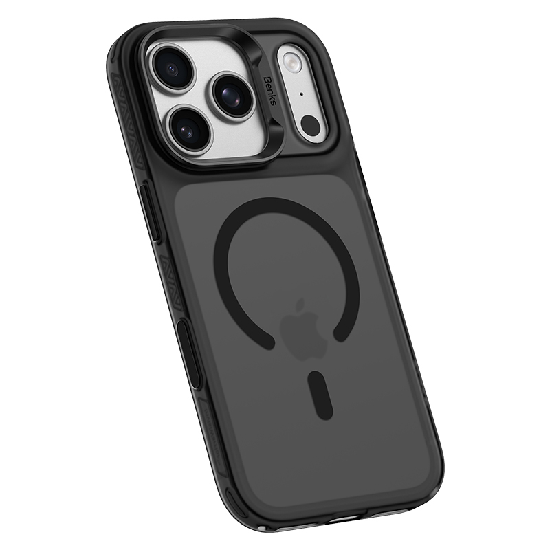 Benks Magnetic Lucid Armor Case (K069) for Apple iPhone 17 Pro , barva černá (Camera Control Button)