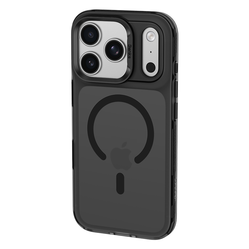 Benks Magnetic Lucid Armor Case (K069) for Apple iPhone 17 Pro , barva černá (Camera Control Button)