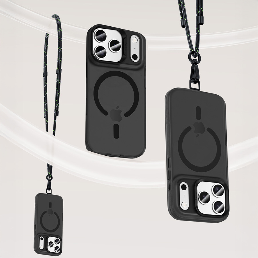 Benks Magnetic Lucid Armor Case (K069) for Apple iPhone 17 Pro , barva černá (Camera Control Button)