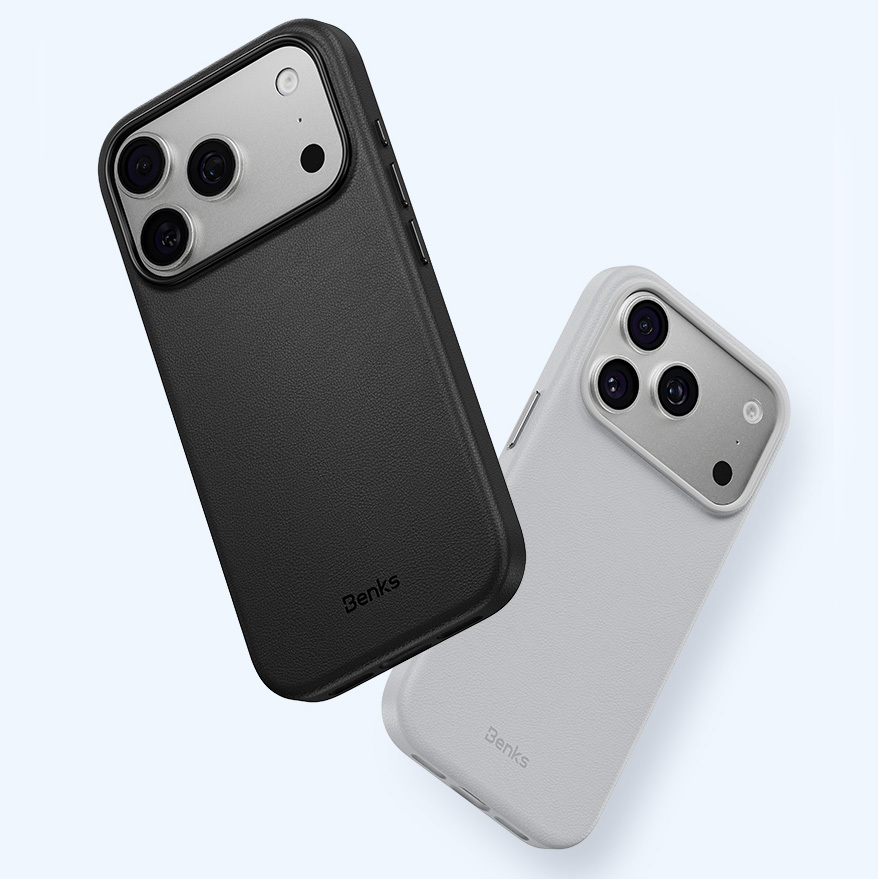 Benks Magnetic Vita Pro Silicone Case (A070) for Apple iPhone 17 Pro Max , barva modrá (Camera Control Button)