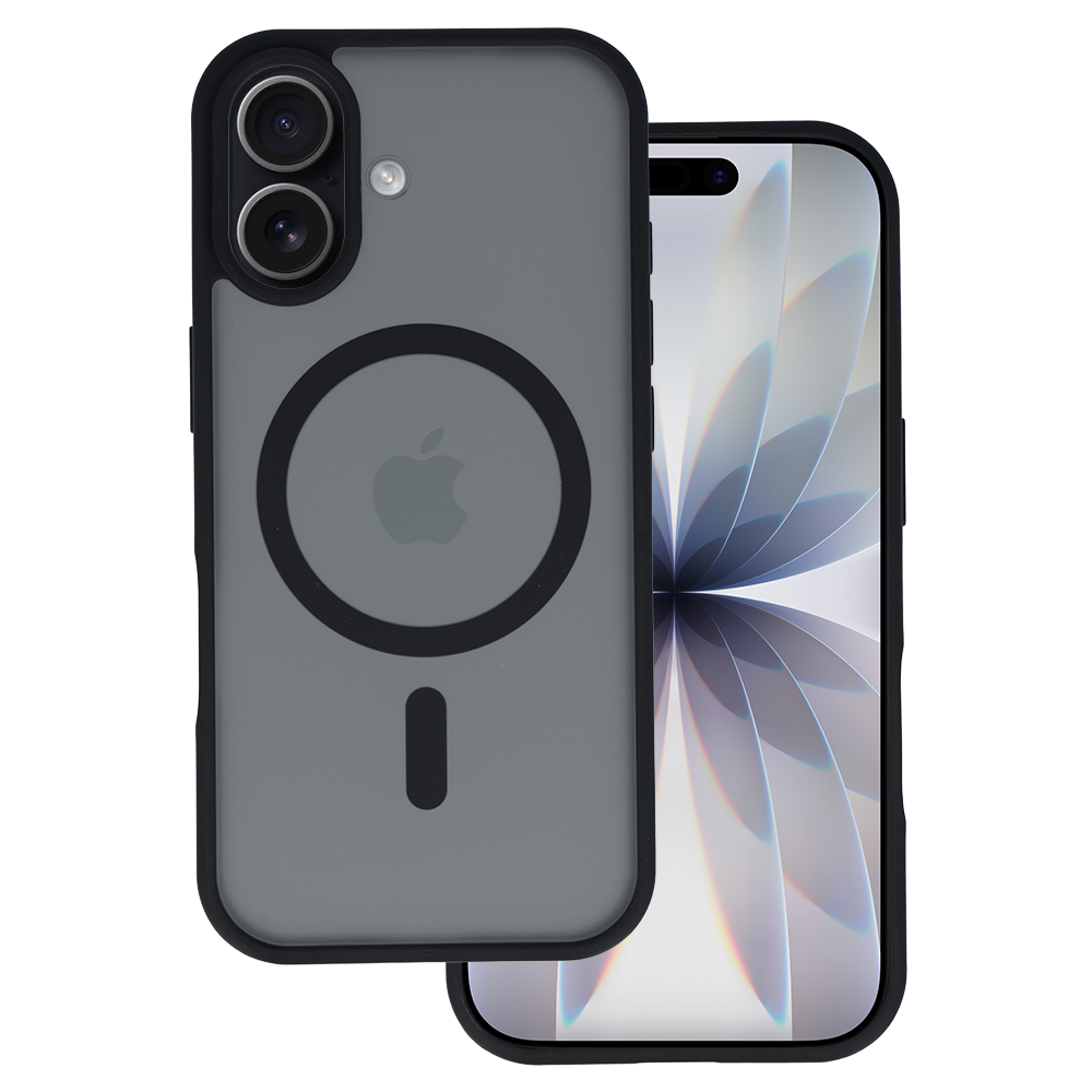 Kryt Aura Matte MagSafe pro Apple iPhone 17 , barva černá