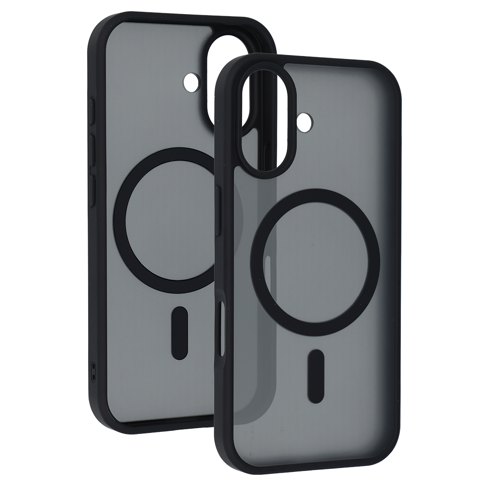 Kryt Aura Matte MagSafe pro Apple iPhone 17 , barva černá