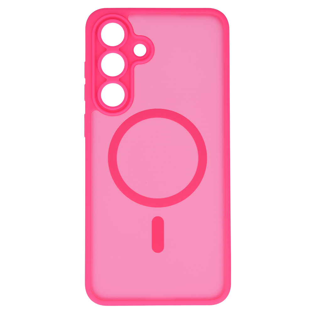 Kryt Aura Matte MagSafe pro Samsung Galaxy S25 FE hot , barva růžová