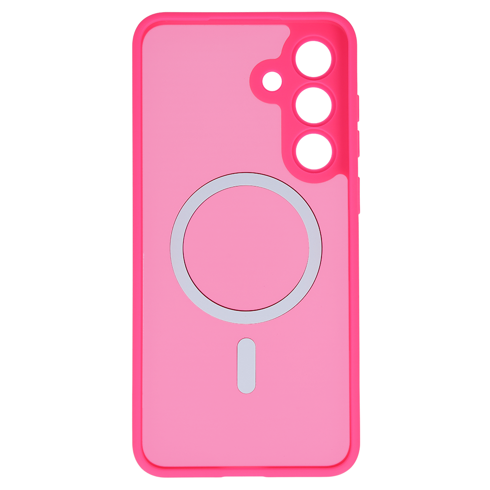 Kryt Aura Matte MagSafe pro Samsung Galaxy S25 FE hot , barva růžová