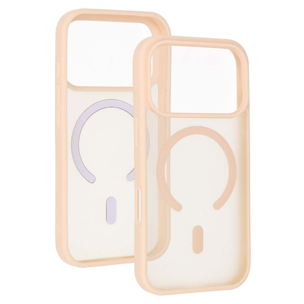 Kryt Aura Matte MagSafe pro Apple iPhone 17 gardenia