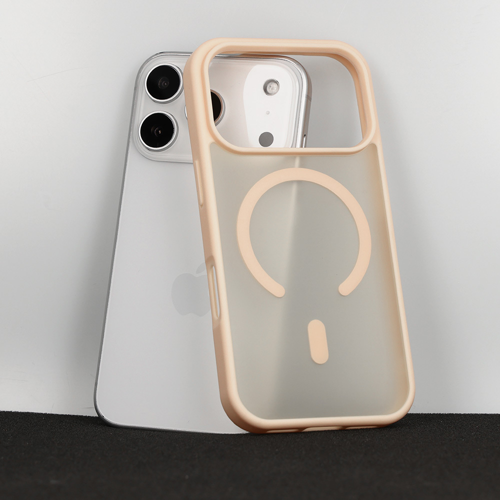 Kryt Aura Matte MagSafe pro Apple iPhone 17 gardenia