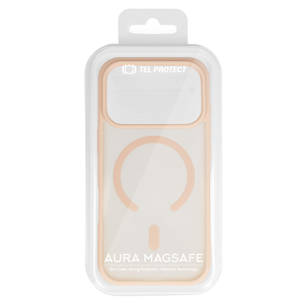 Kryt Aura Matte MagSafe pro Apple iPhone 17 Pro Max gardenia