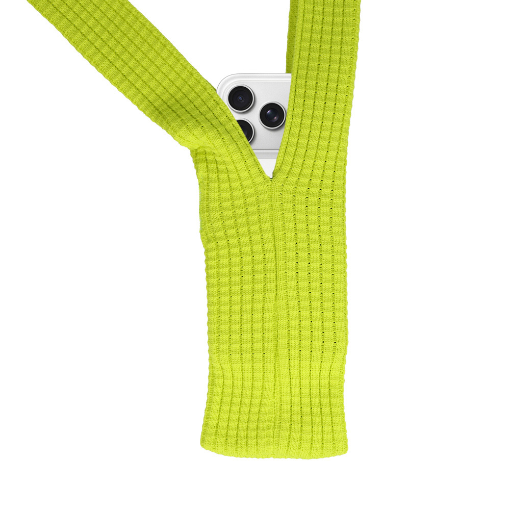 Pocket strap - univerzální pouzdro na mobil s popruhem - yellow