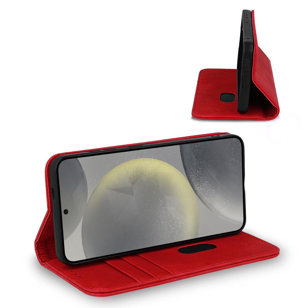 Knížkové pouzdro Wonder Smart pro Xiaomi 17 Pro Max , barva červená