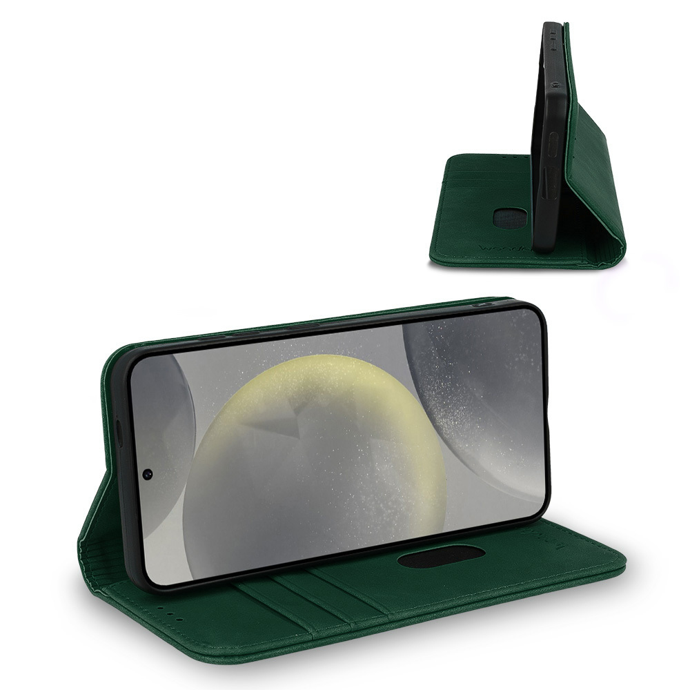 Knížkové pouzdro Wonder Smart pro Xiaomi 17 Pro Max , barva zelená