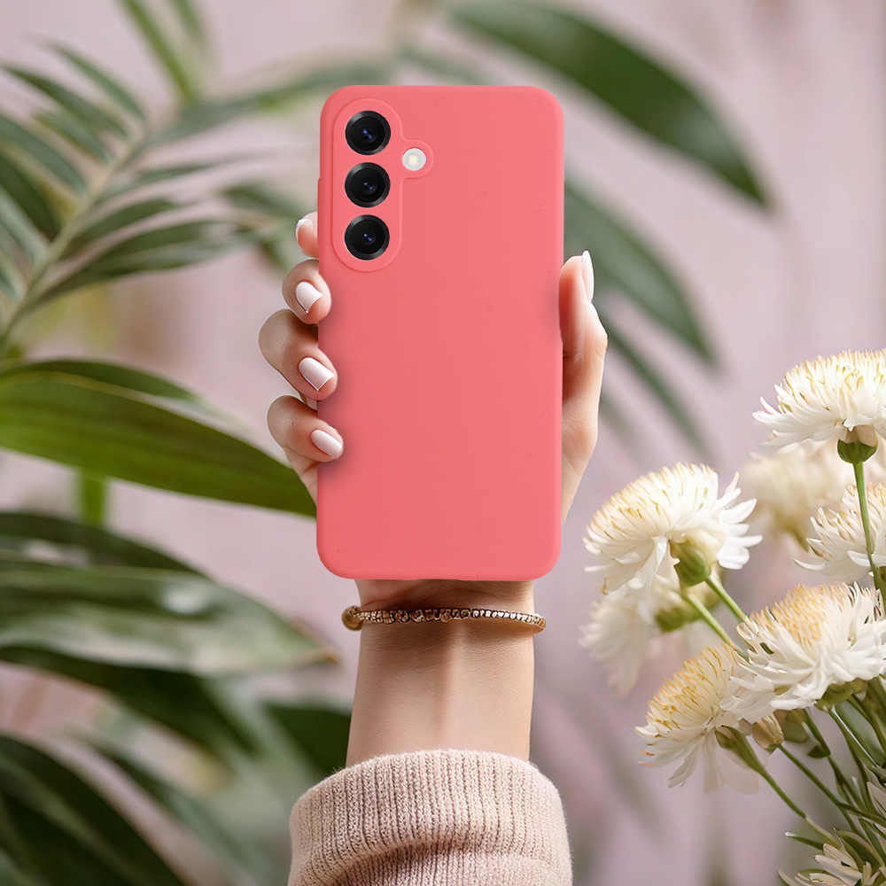 Kryt MagColor Pure Case pro Samsung Galaxy S26 Plus , barva červená