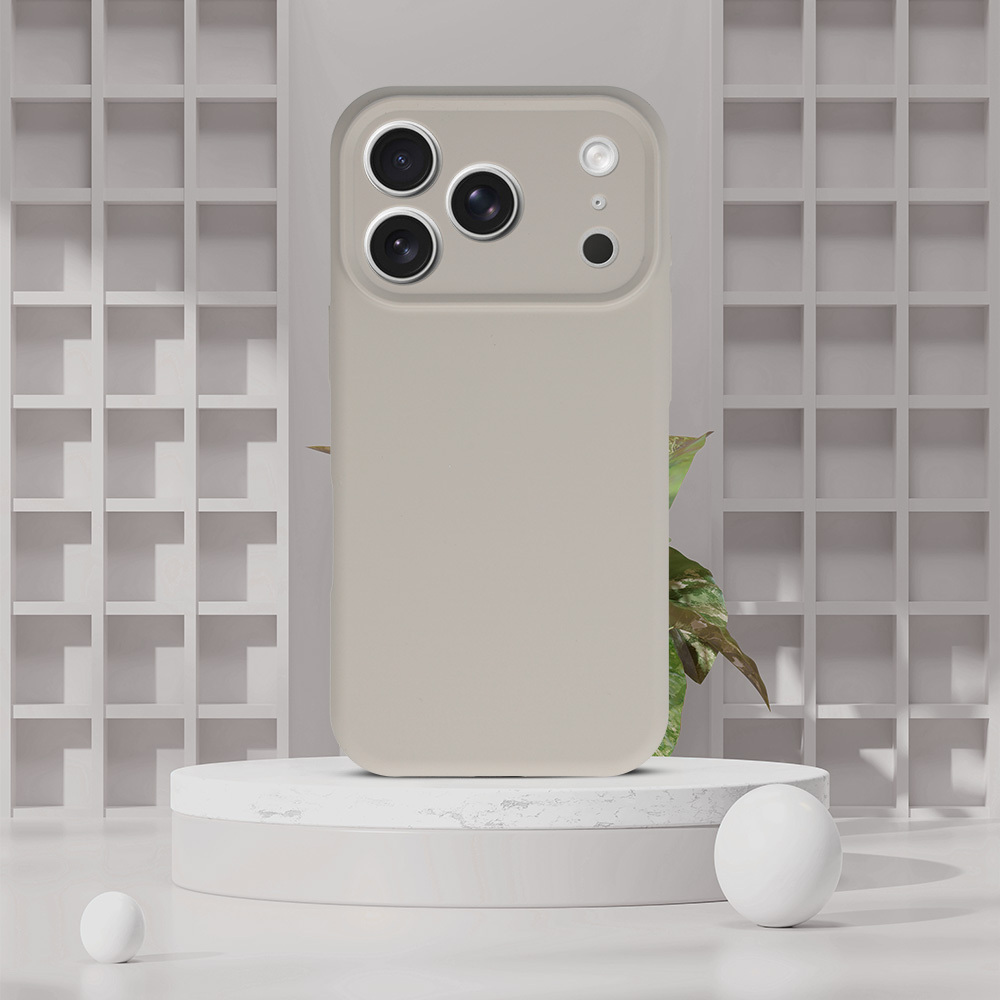 Kryt MagColor Pure Case pro Apple iPhone 17 Pro Max , barva stříbrná