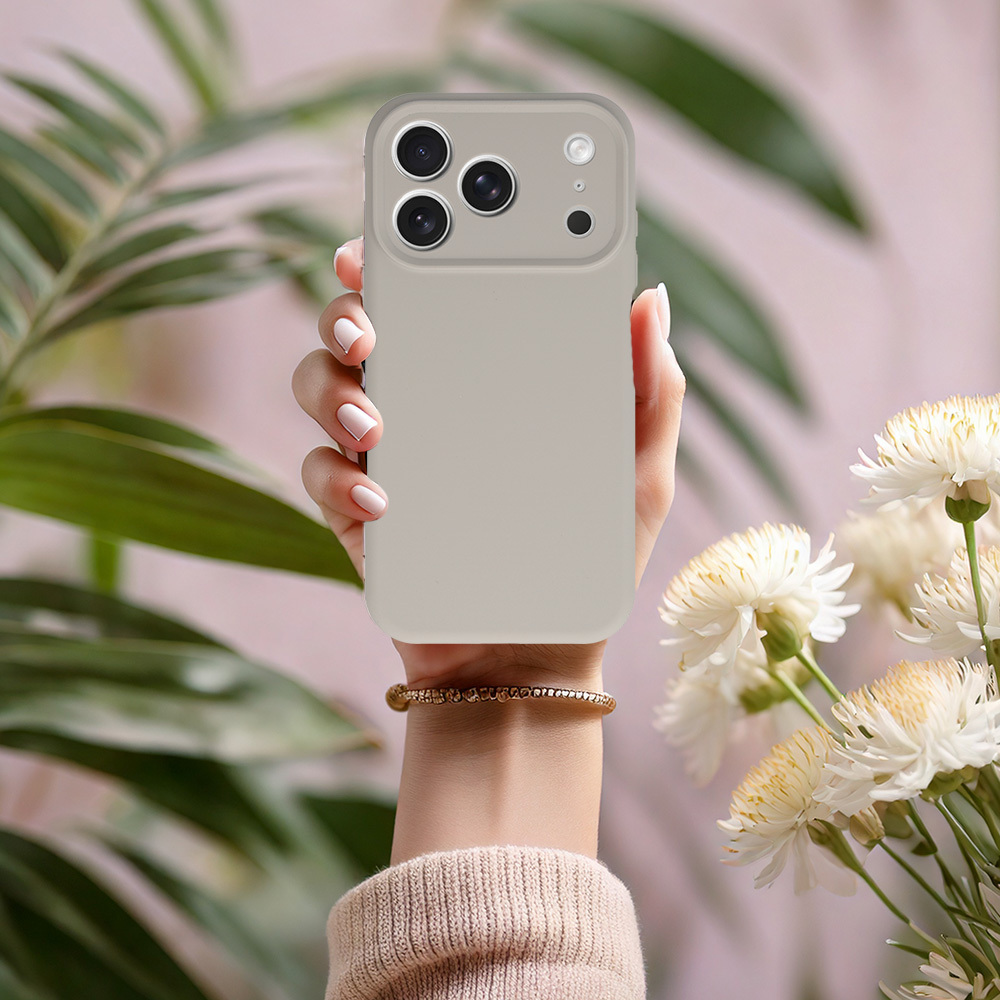 Kryt MagColor Pure Case pro Apple iPhone 17 Pro Max , barva stříbrná