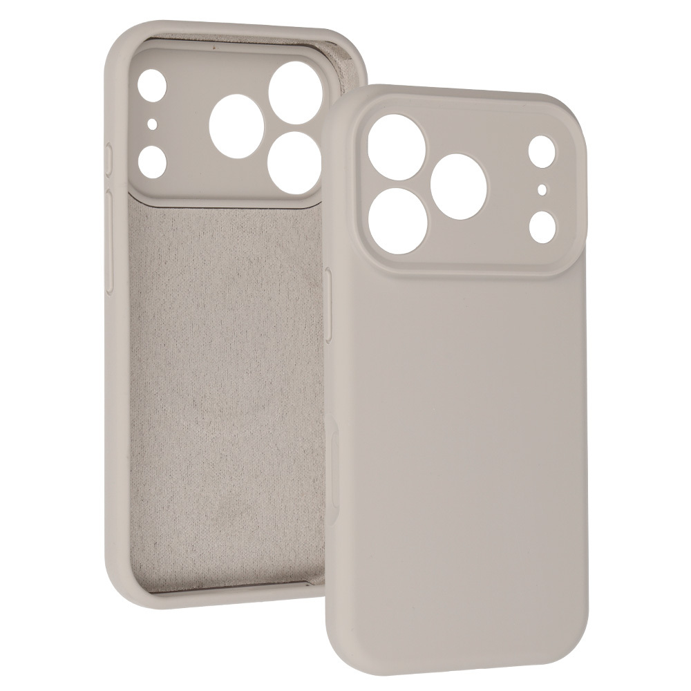 Kryt MagColor Pure Case pro Apple iPhone 17 Pro , barva stříbrná