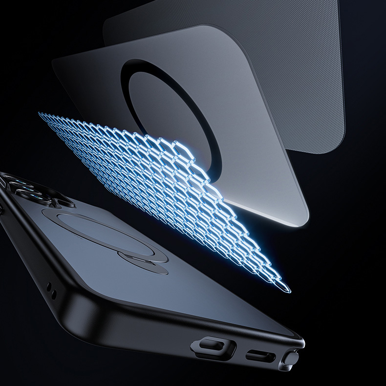 Benks Magnetic Mist Case with stand (A050) for Samsung Galaxy S26 Ultra , barva černá