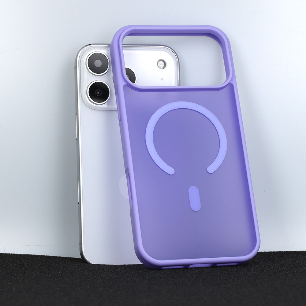 Kryt Aura Matte MagSafe pro Apple iPhone 17 Pro , barva fialová