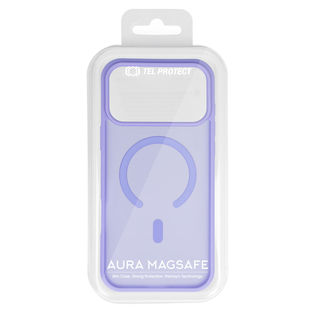 Kryt Aura Matte MagSafe pro Apple iPhone 17 Pro , barva fialová