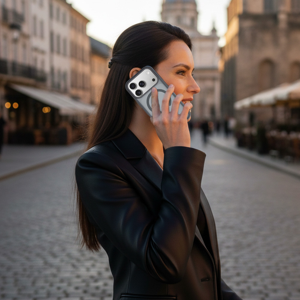 Kryt Aura Matte MagSafe pro Samsung Galaxy S26 , barva šedá