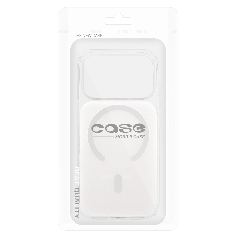 Glossy Magsafe Case for Apple iPhone 17 Pro , barva bílá