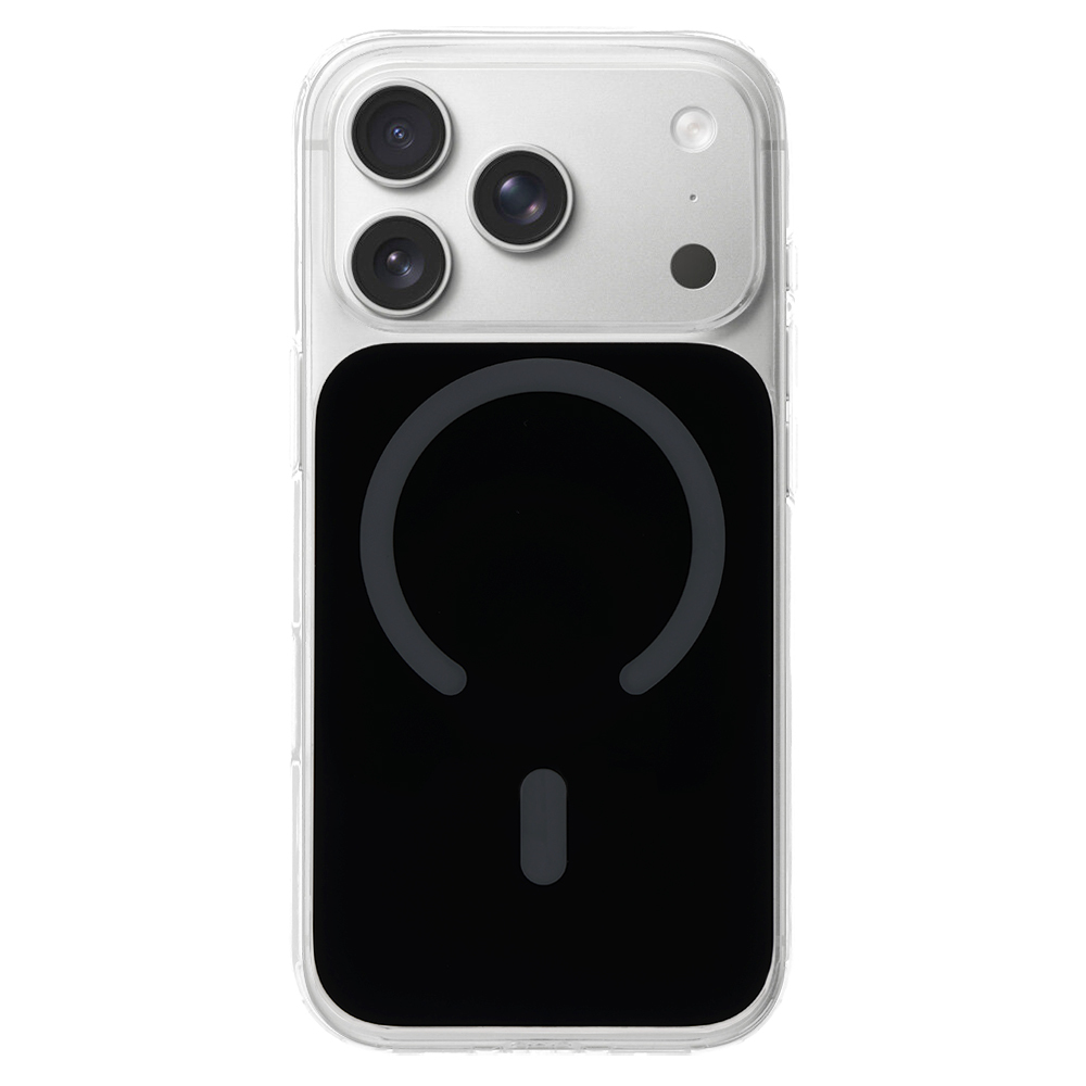 Glossy Magsafe Case for Apple iPhone 17 Pro Max , barva černá