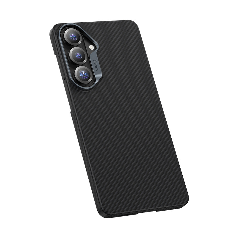 Benks Magnetic Armor Air Kevlar Case Metal Frame 600D (J048) for Samsung Galaxy S26 , barva černá