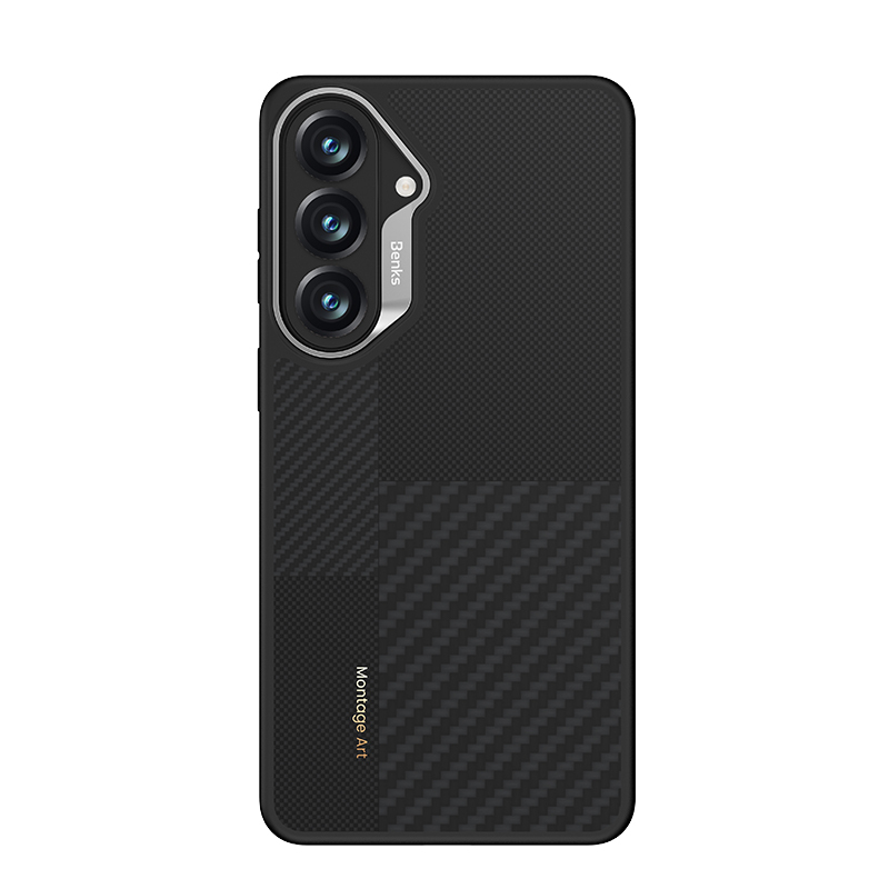 Benks Montage Magnetic Armor Pro Kevlar Case Metal Frame 600D+1500D (L048) for Samsung Galaxy S26 , barva černá